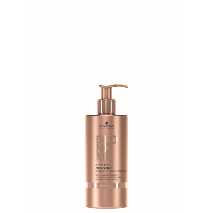 Schwarzkopf BLONDME Keratin Restore Cleansing Conditioner - 500ml