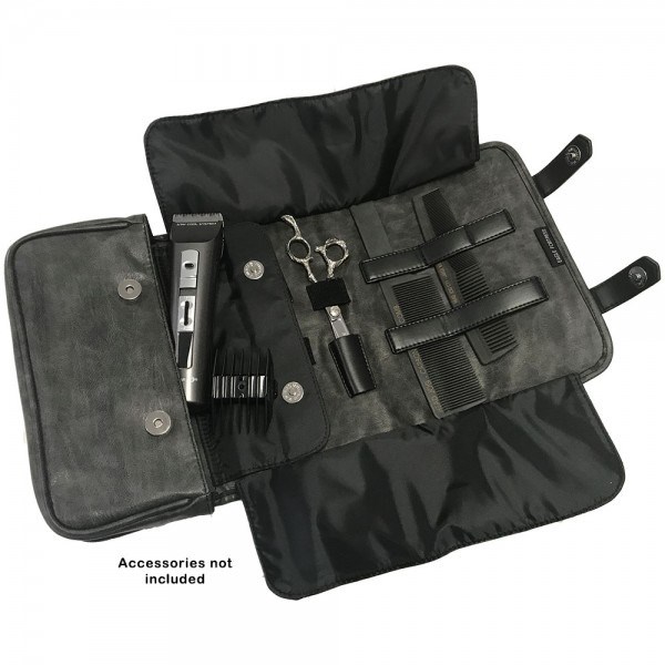 Hair Tools Barber Tool Roll  - Charcoal