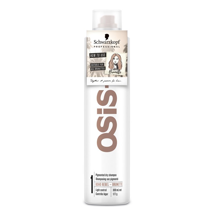 Schwarzkopf OSIS+ Boho Rebel Dry Shampool Brunette - 300ml