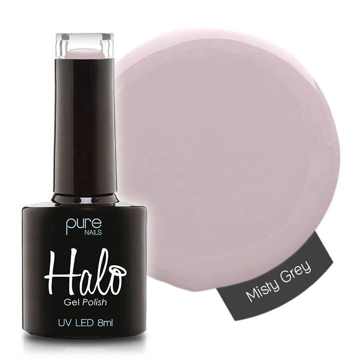 Halo Gel Polish UV LED 8ml - Misty Grey