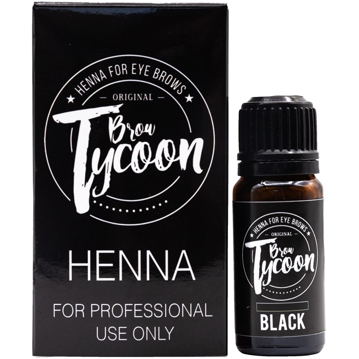 Brow Tycoon Henna For Eyebrows - Black