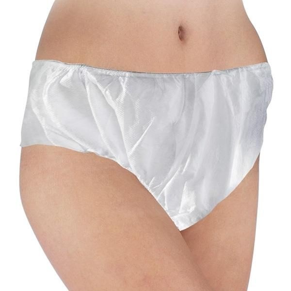 Beauty Essentials Disposable Briefs One Size White 30pk