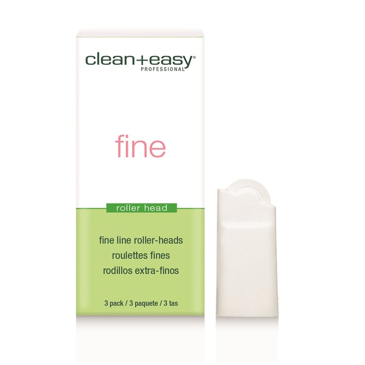 Clean+ Easy Fine Line Roller Heads - 3 Pack