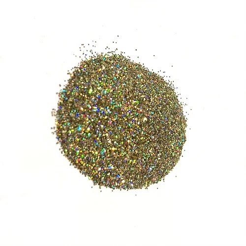 Perfect Sense Super Holo Nail Art Glitter - Gold Rush 10ml