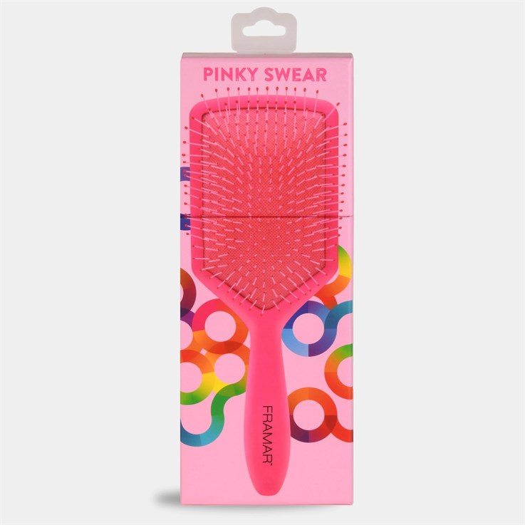 Framar Pinky Swear Paddle Hair Brush