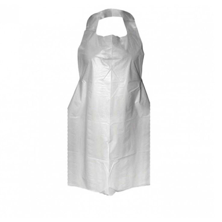 Essentials Disposable Apron Clear - 50 Pack