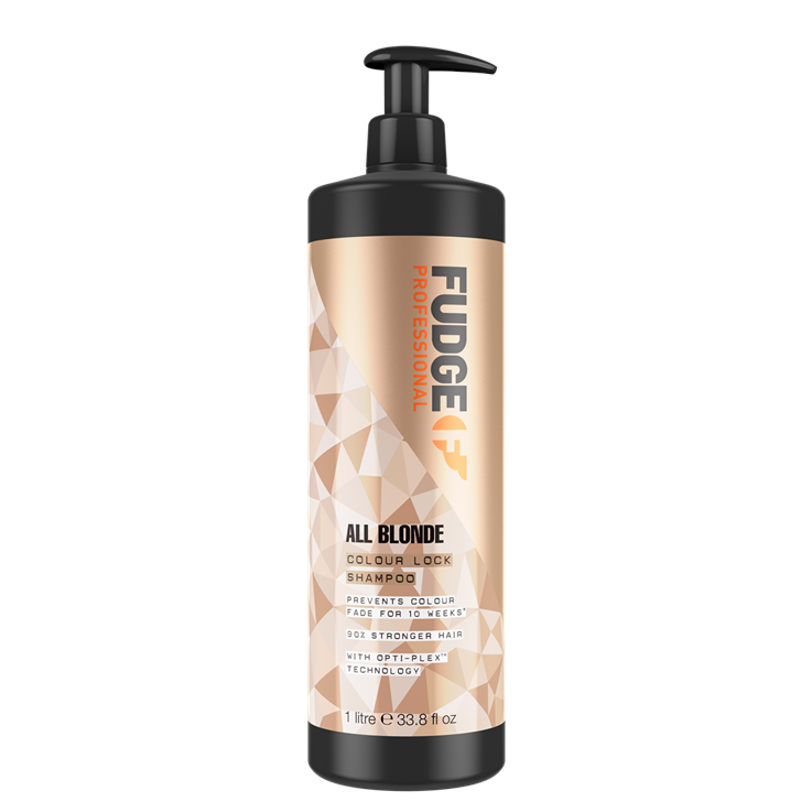 Fudge Professional All Blonde Colour Lock Shampoo 1L