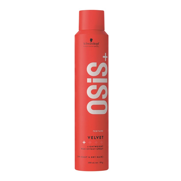 Schwarzkopf OSiS+ Velvet Lightweight Wax-Effect Hairspray - 200ml