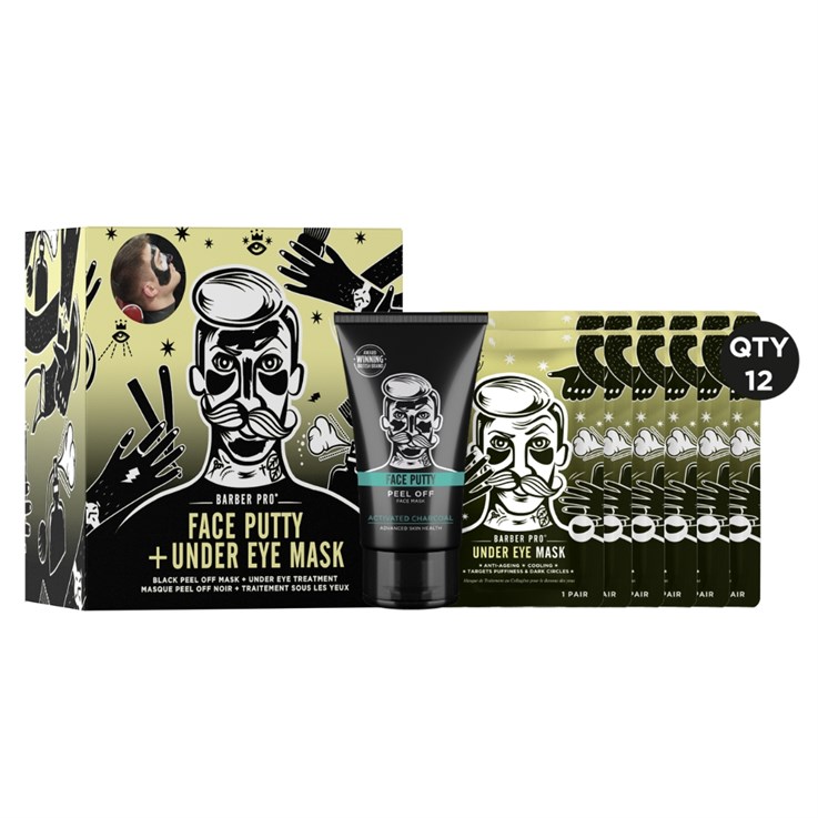 BARBER PRO Trade Exclusive Service Kit (Face Putty & Under Eye Mask)