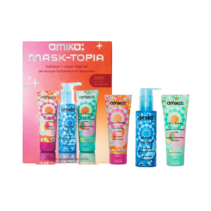 amika mask-topia haircare kit