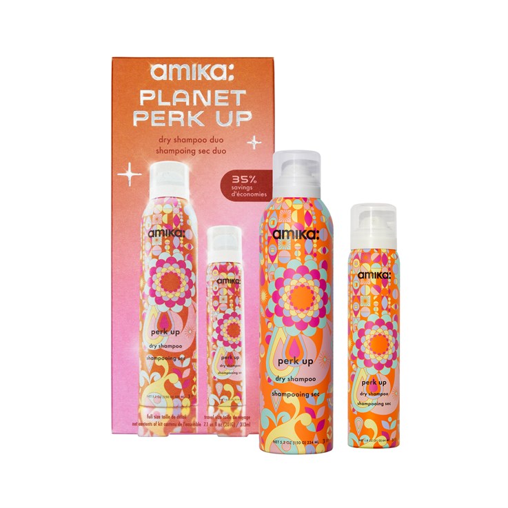 amika planet perk up haircare kit