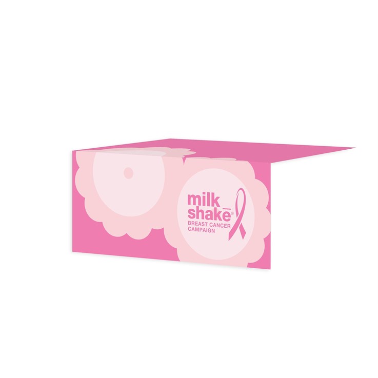 Milk_Shake Go Pink Shelf Talker 2019