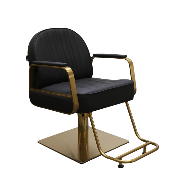 Scorpion Sunne Salon Styling Chair - Black & Gold 