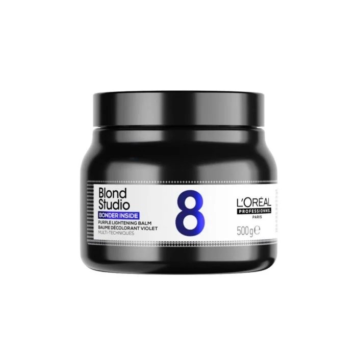 L'Oréal Professionnel Blond Studio 8 Purple Lightening Balm 500g