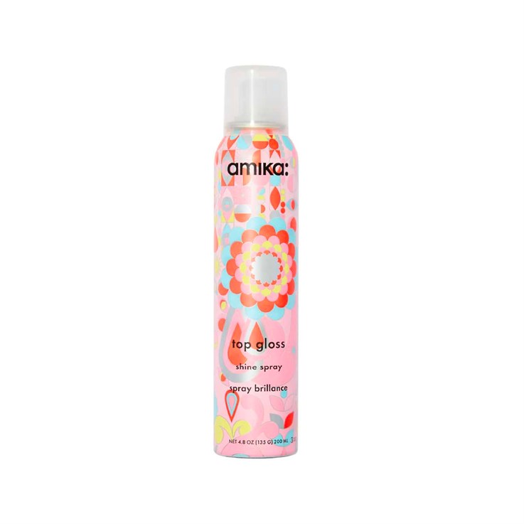 amika top gloss shine finishing spray - 200ml