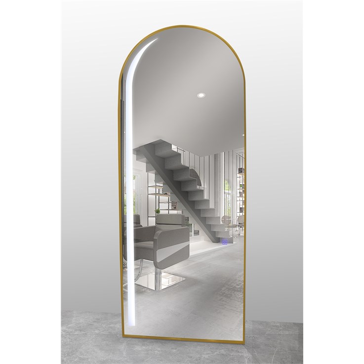 Gold LED Mirror