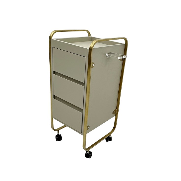 Scorpion Mala Hair & Beauty Salon Trolley - Champagne