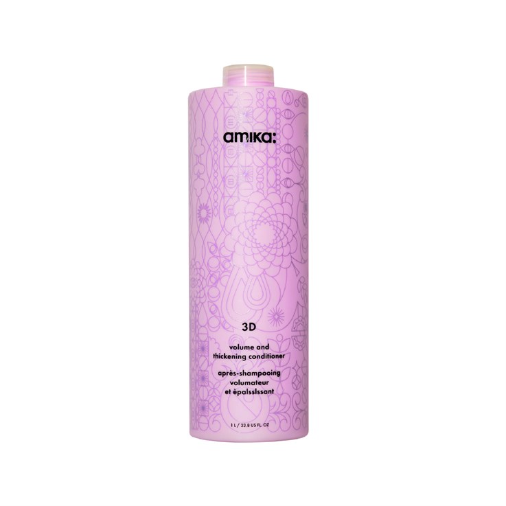 amika 3D volumizing & thickening conditioner - 1L