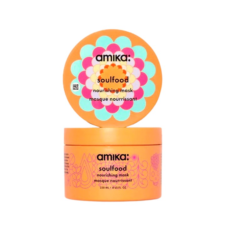 amika soulfood nourishing hair mask - 250ml