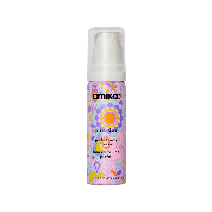 amika plus size volume & body hair mousse - 44.4ml