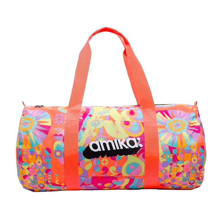 amika signature print gym bag 