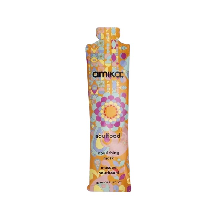 amika soulfood nourishing hair mask sachet - 20ml