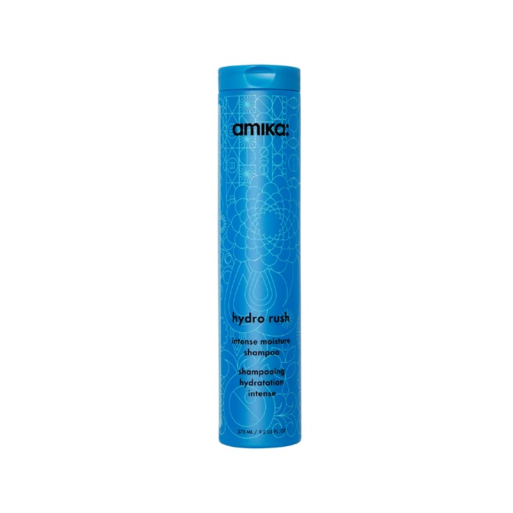 amika hydro rush intense moisture shampoo - 275ml