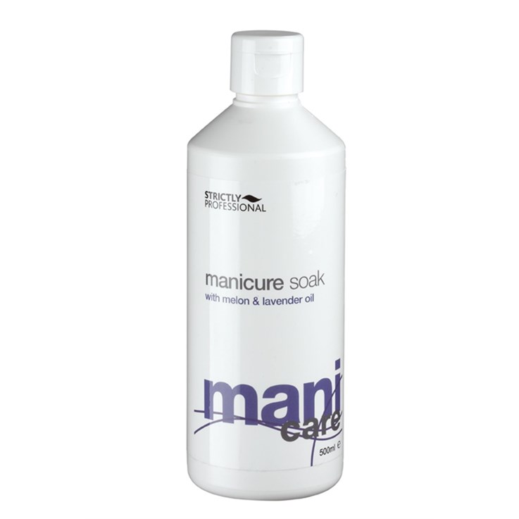 Strictly Professional Manicure Soak with Melon & Lavender Oil - 500ml