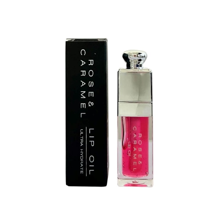 Rose & Caramel Ultra Hydrating Lip Oil - Bubblegum