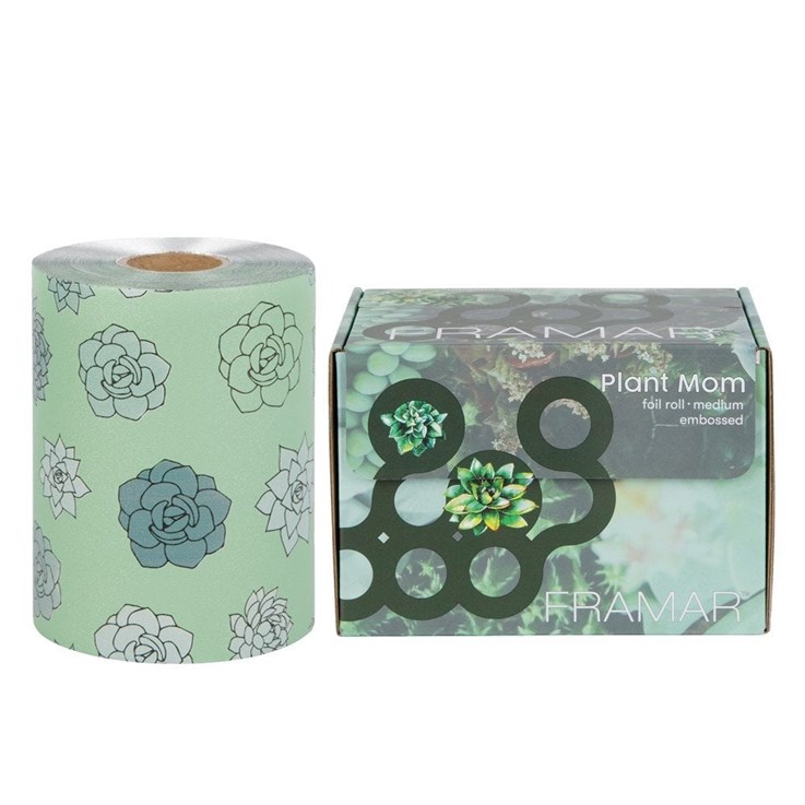 Framar Plant Mum Embossed Hair Foil Roll - 320ft