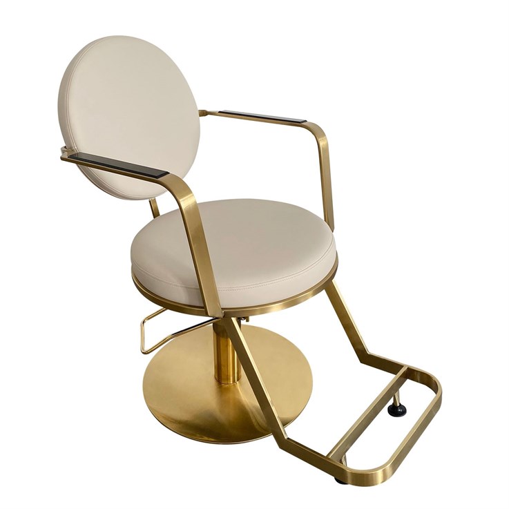 Scorpion Halden Salon Styling Chair - Champagne 