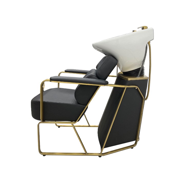 Scorpion Halden Salon Backwash Unit - Black and Gold