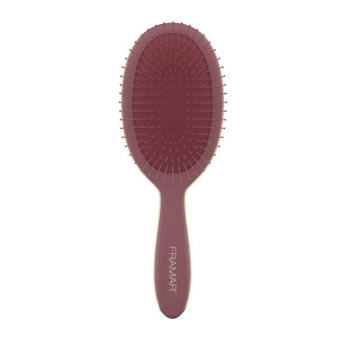 Framar Dark Academia Maroon Detangle Brush