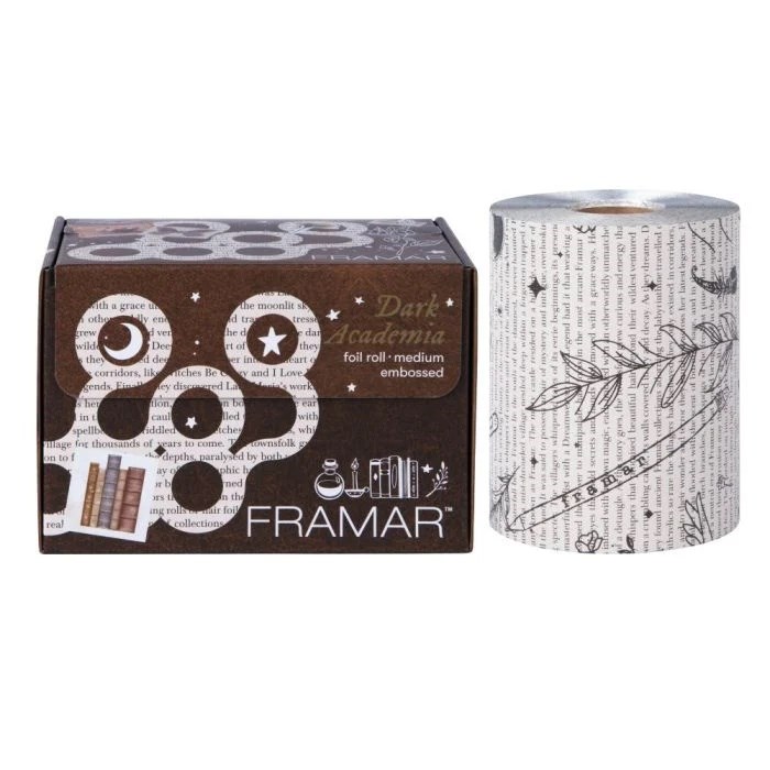 Framar Dark Academia Embossed Foil Roll 320 ft