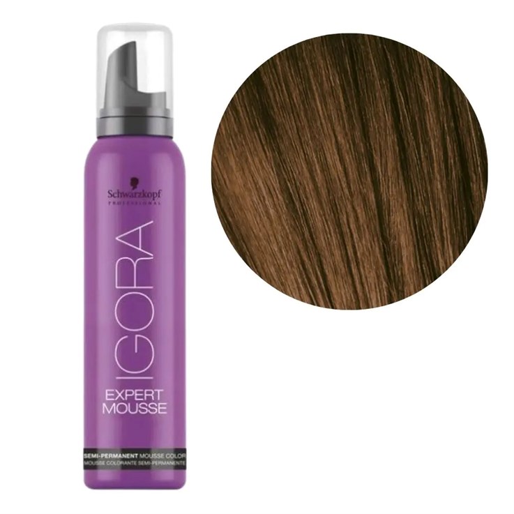 Schwarzkopf Igora Expert Mousse 5-5 - Light Brown Gold