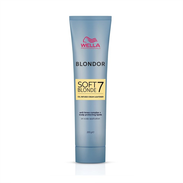 Wella Blondor Soft Blonde 7 Cream Lightener - 200g