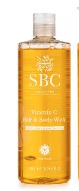 SBC Vitamin C Hair & Body Wash 500ml