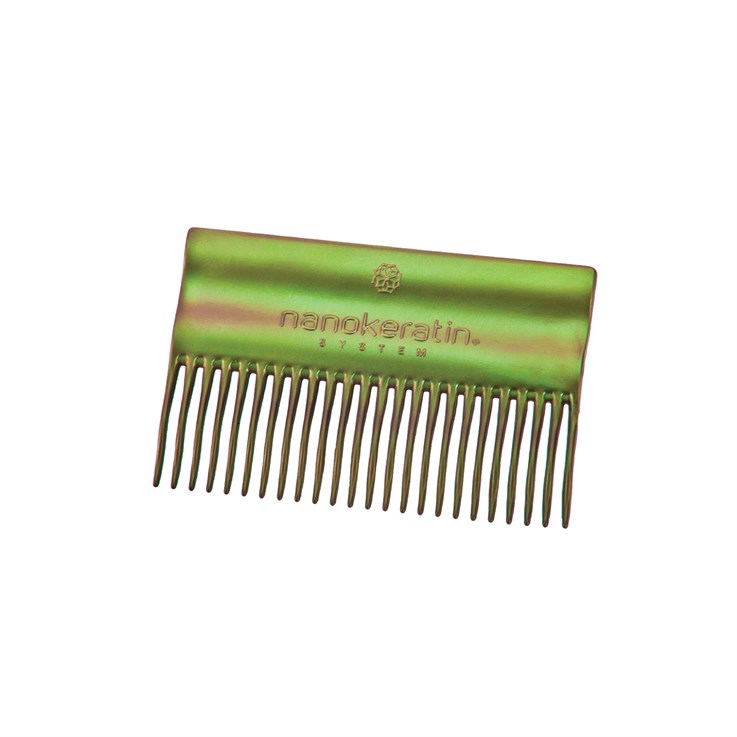 Nanokeratin System Hair Treatment Comb - Green