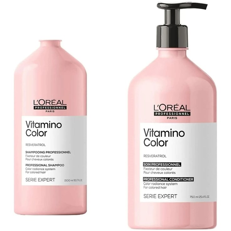 L'Oreal SE Vitamino Shampoo Conditioner Backwash Duo