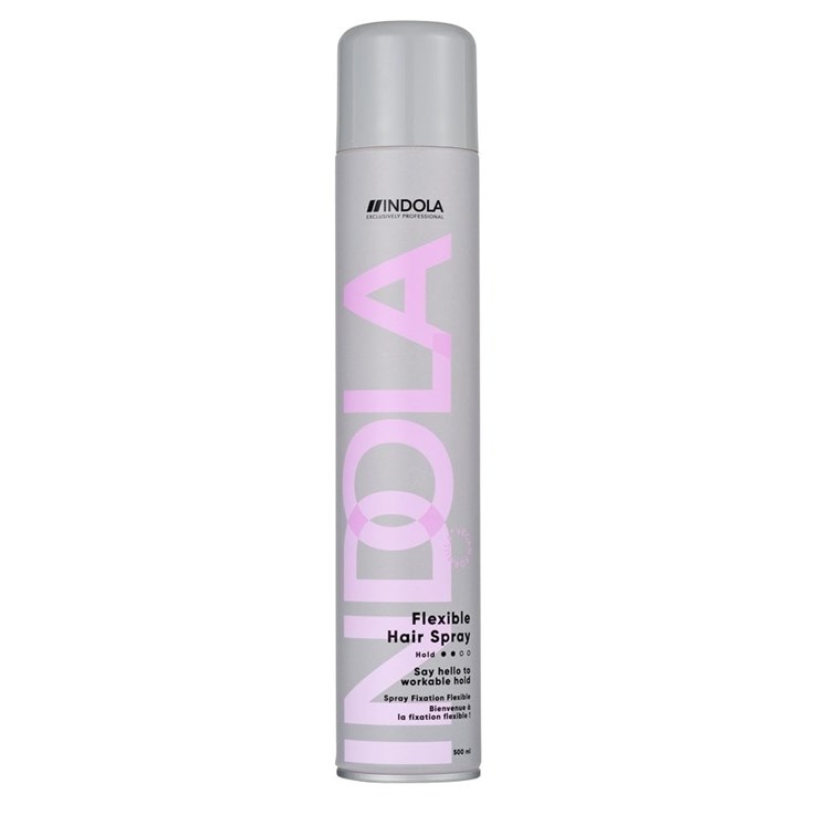 Indola Hairspray Flexible Hold With Heat Protection - 500ml