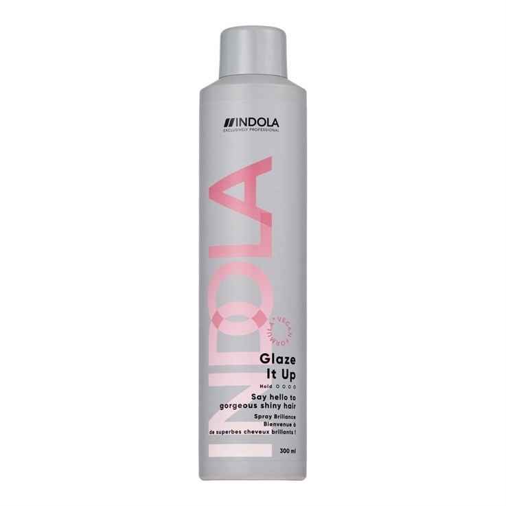 Indola Glaze It Up Hair Shine Spray - 300ml