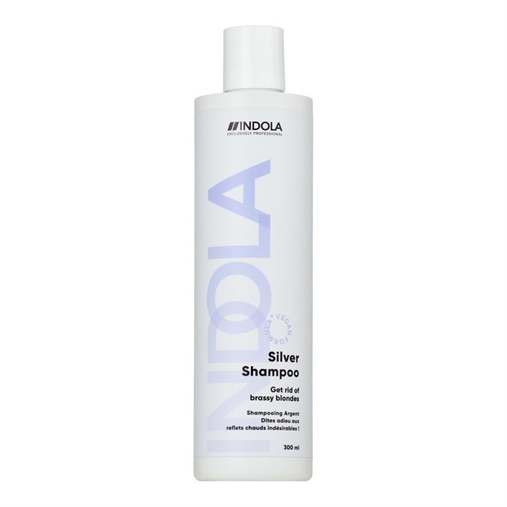 Indola Silver Shampoo For Blonde Hair - 300ml