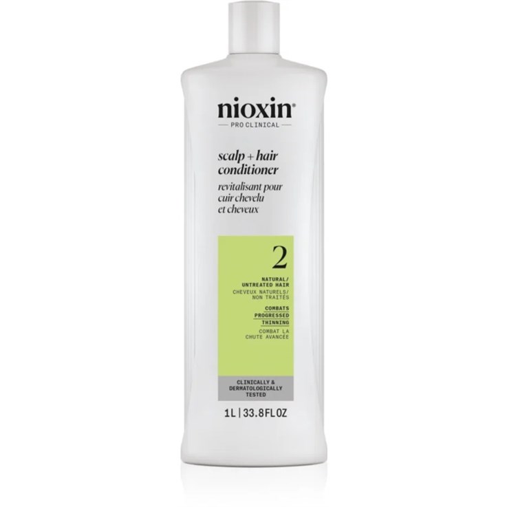 Nioxin Scalp + Hair Thickening System 2 Conditioner for Natural Hair 1L