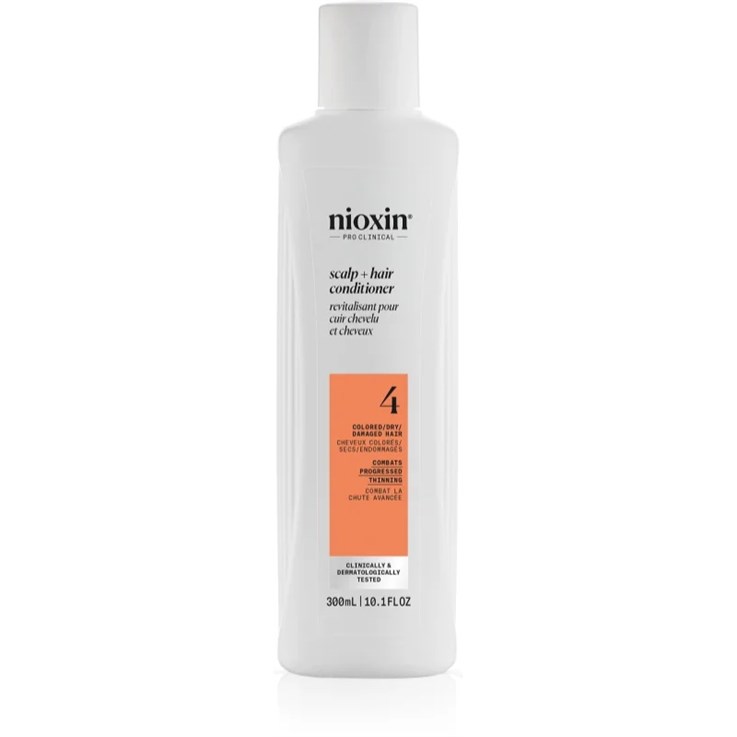 Nioxin Scalp + Hair Thickening System 4 Conditioner for Coloured Dy Hair 1L