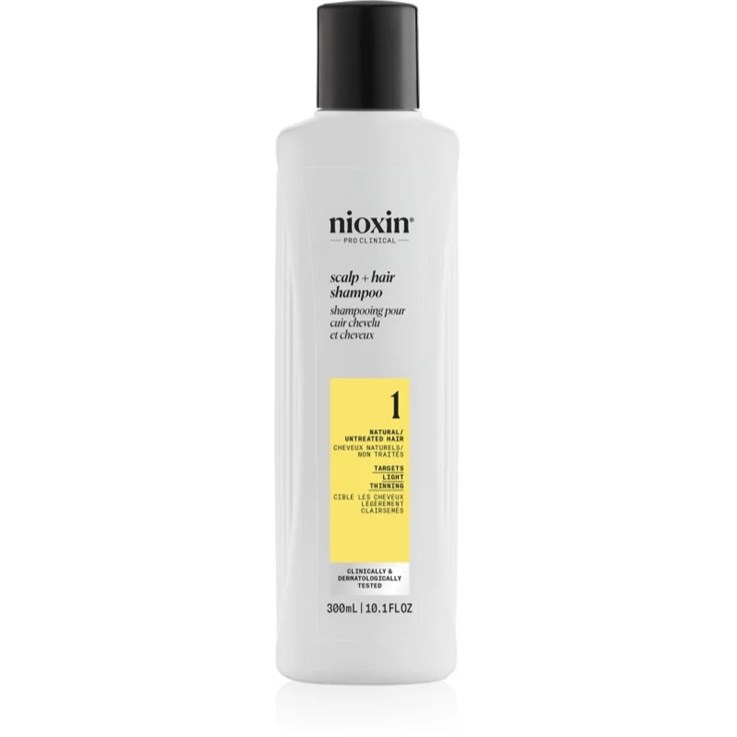 Nioxin  Scalp + Hair Thickening System 1 Shampoo for Natural Hair 300ml