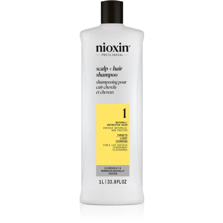 Nioxin  Scalp + Hair Thickening System 1 Shampoo for Natural Hair 1L