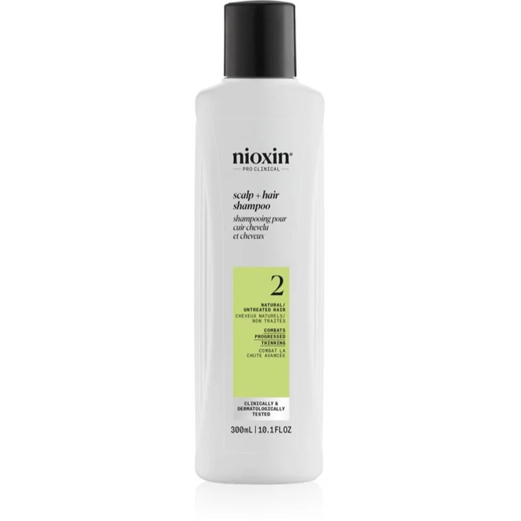 Nioxin Scalp + Hair Thickening System 2 Shampoo for Natural Hair 300ml