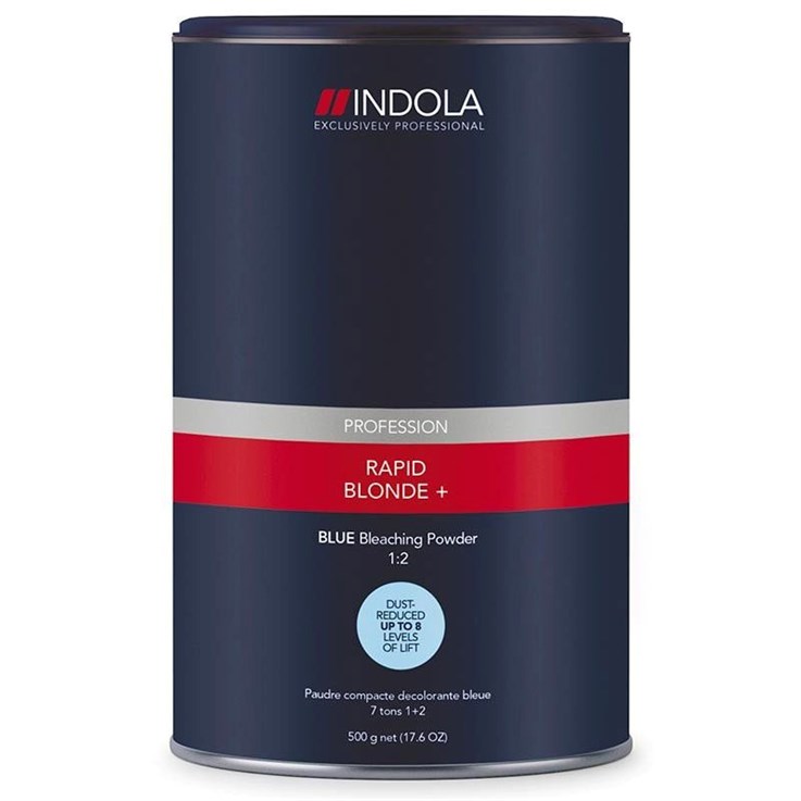 Indola Rapid Blond+ Dust Free Blue Bleaching Powder - 500g