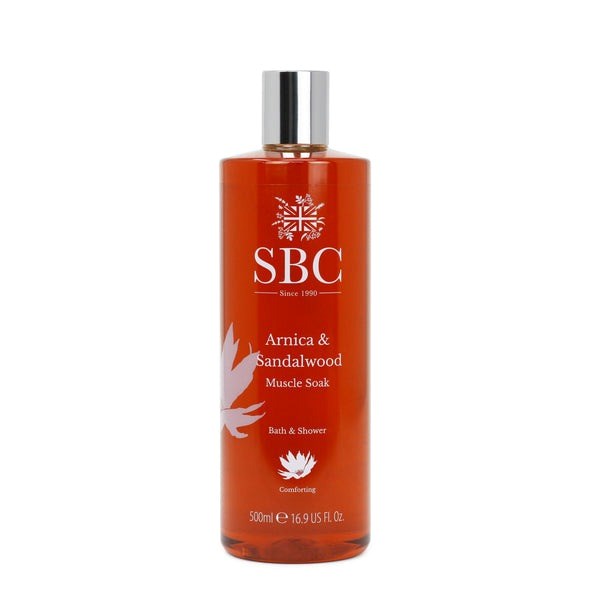 SBC Arnica & Sandalwood Relaxing Muscle Soak - 500ml