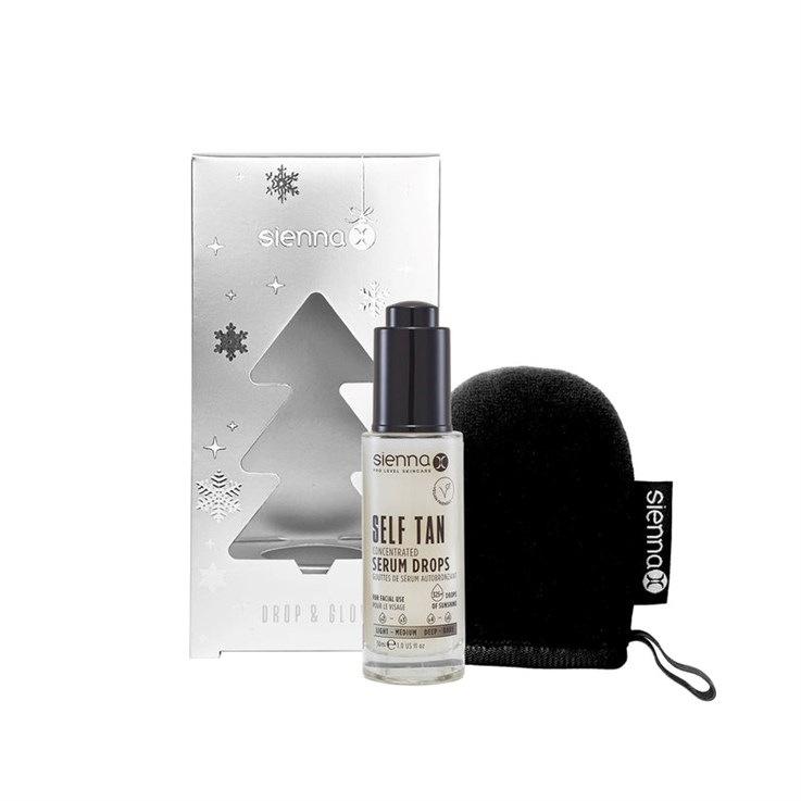 Sienna X Drop & Glow Tanning Serum Gift Set